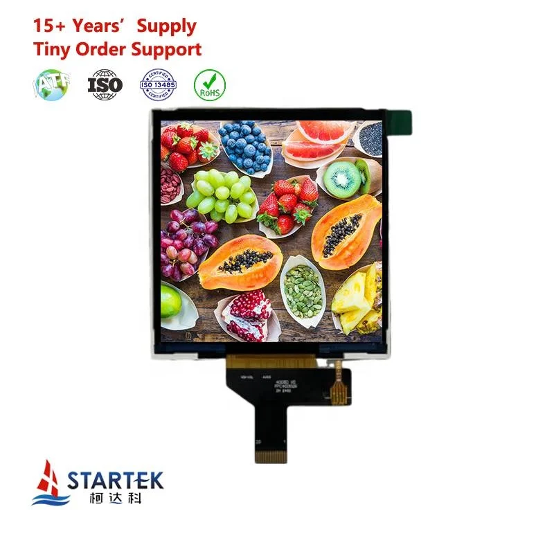 4 Inch High Brightness IPS Square TFT Touch Panel 320*320 ST7796 MIPI Interface Square LCD Modules
