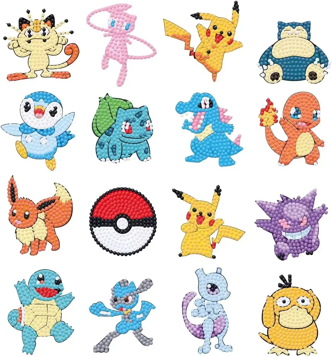 Hot selling Diamond painting kits for kids 5D diamond painting stickers DIY Diamond Mosaic gem stickers with dots