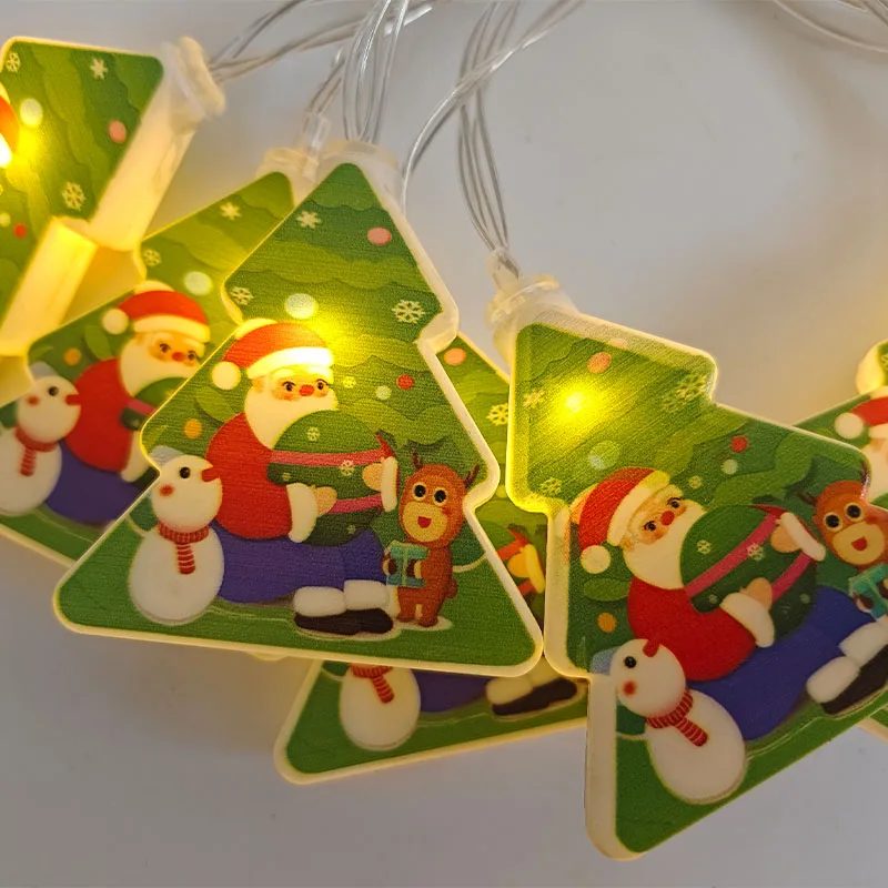 Led String Lights Battery Operated 1.5m10led Christmas Lights Decor for Christmas Tree