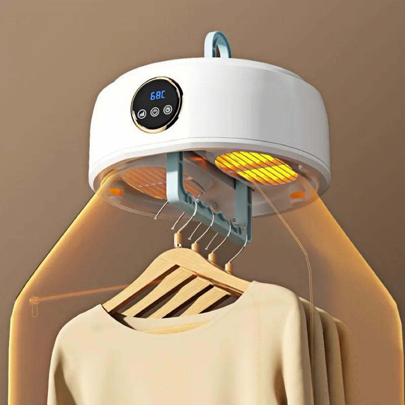 New Electric suspension foldable portable timing intelligent home dryer drying clothes quilt shoes shoe dryer Travel application