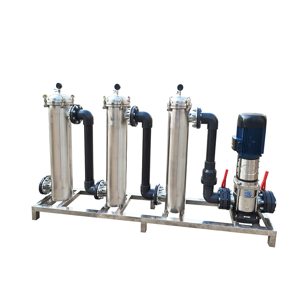 sus304 stainless steel water bag filter housing for drinking water reverse osmosis machine