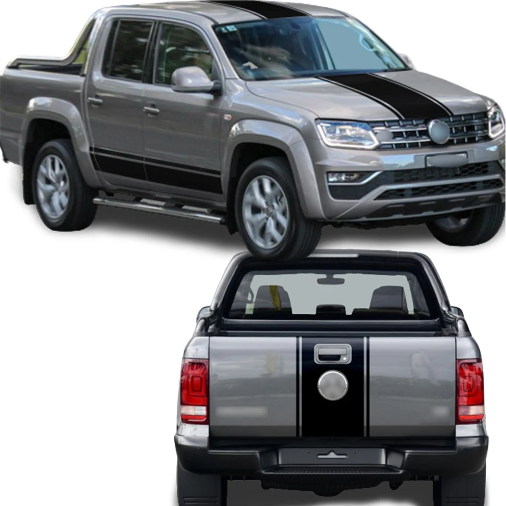 Автомобильные наклейки YCSUNZ для AMAROK 2015 2016 2017 2018 2019 2020 виниловые графические на крышу боковую заднюю дверь полоску