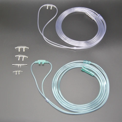 Medical Supply PVC Nasal Oxygen Cannula Oxygen Catheter O2/CO2 Tube with CE & ISO Certificate