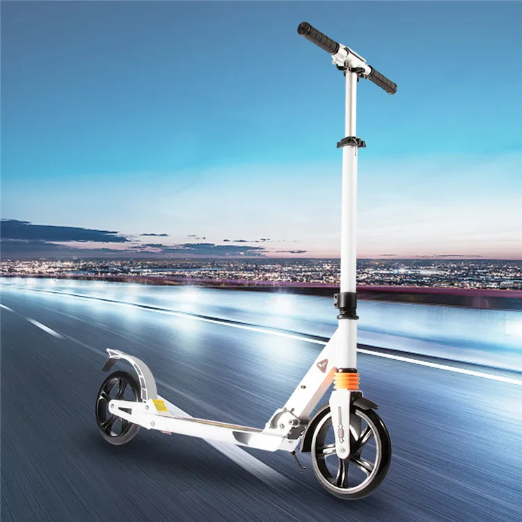 High Quality new model two big 200mm wheel fold up adult scooters