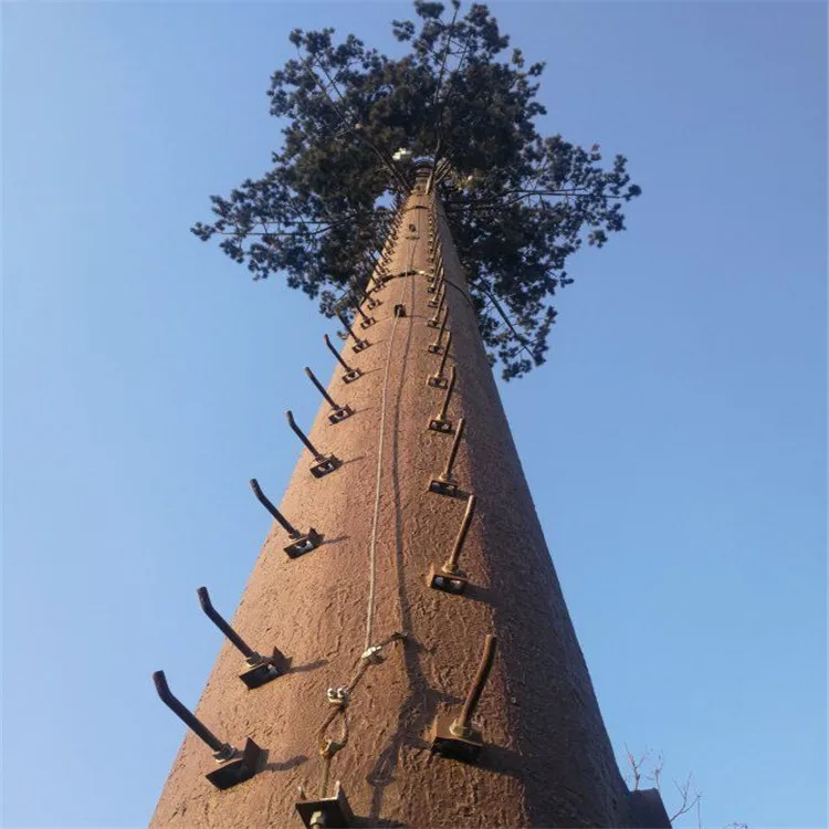 Structural design artificial plant ham Outdoor Cellular Communication Mast Camouflaged Tree Telecom Monopole Antenna Tower