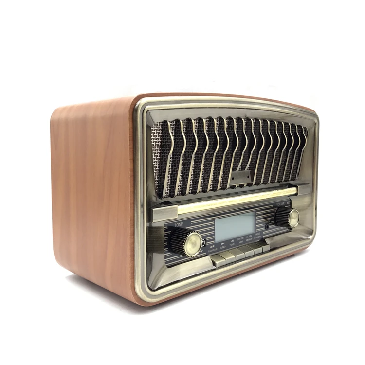 Factory Supply Classic Vintage Multifunctional FM/AM Home Radio