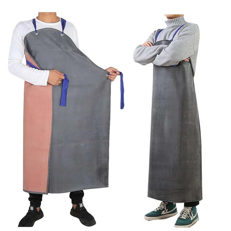 High Quality Chemical and Oil Resistant Rubber Apron Waterproof Industrial Thickness Chemical Protective Apron