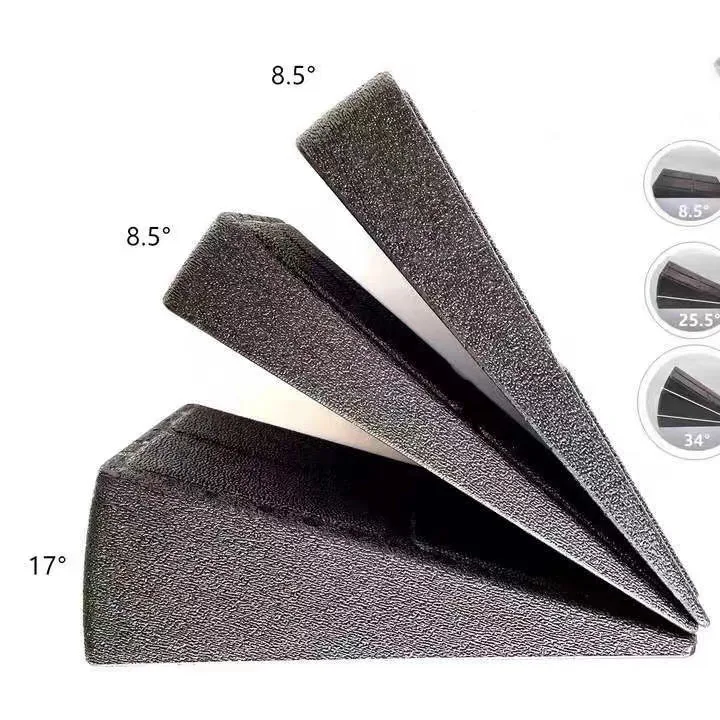 Adjustable Slant Board for Calf Stretching Angles Non-Slip Foam Board 480 lbs Capacity Squat Wedge Block