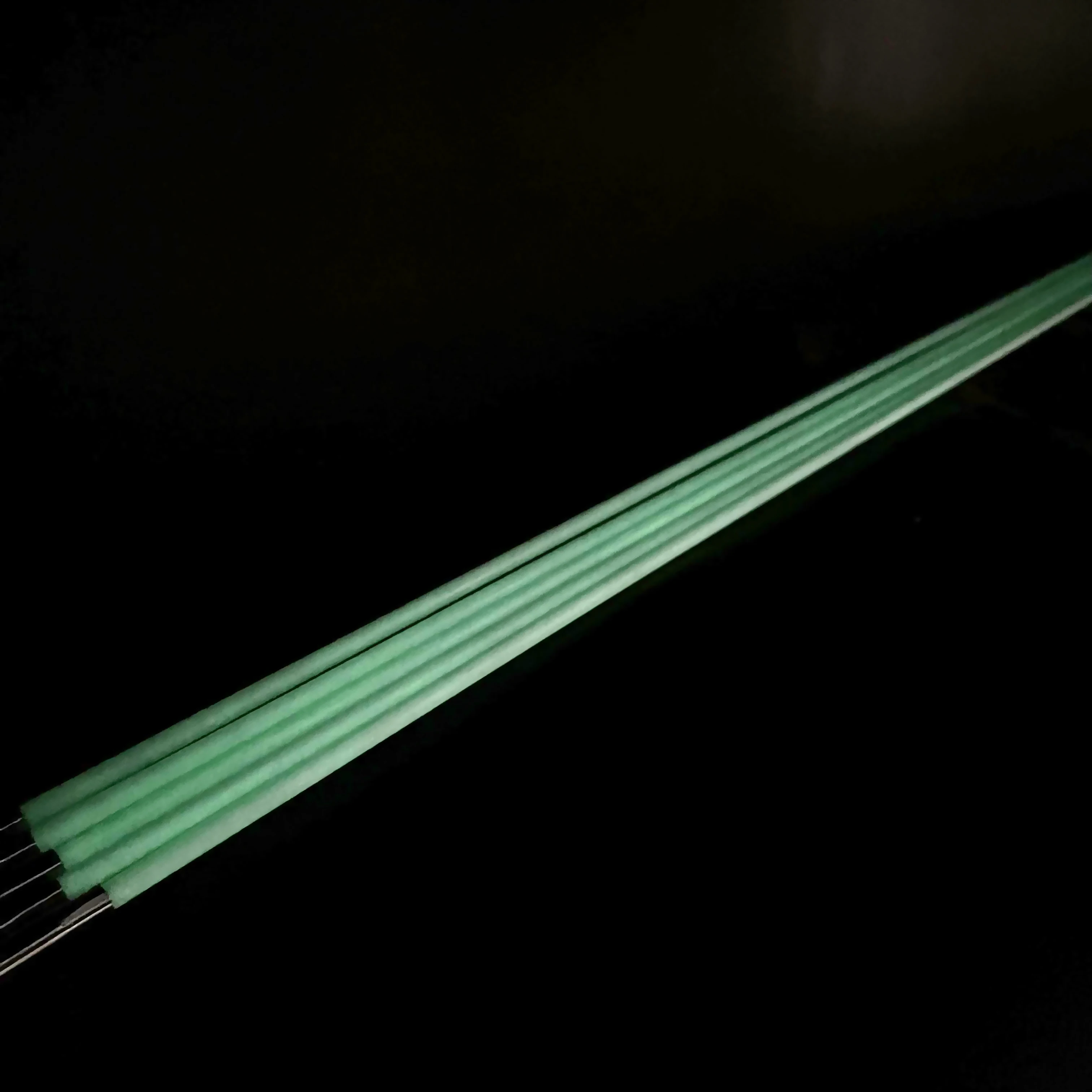 Fluorescent fiberglass Wire Puller Light Electrical Cable Puller Fish Tape in the Dark