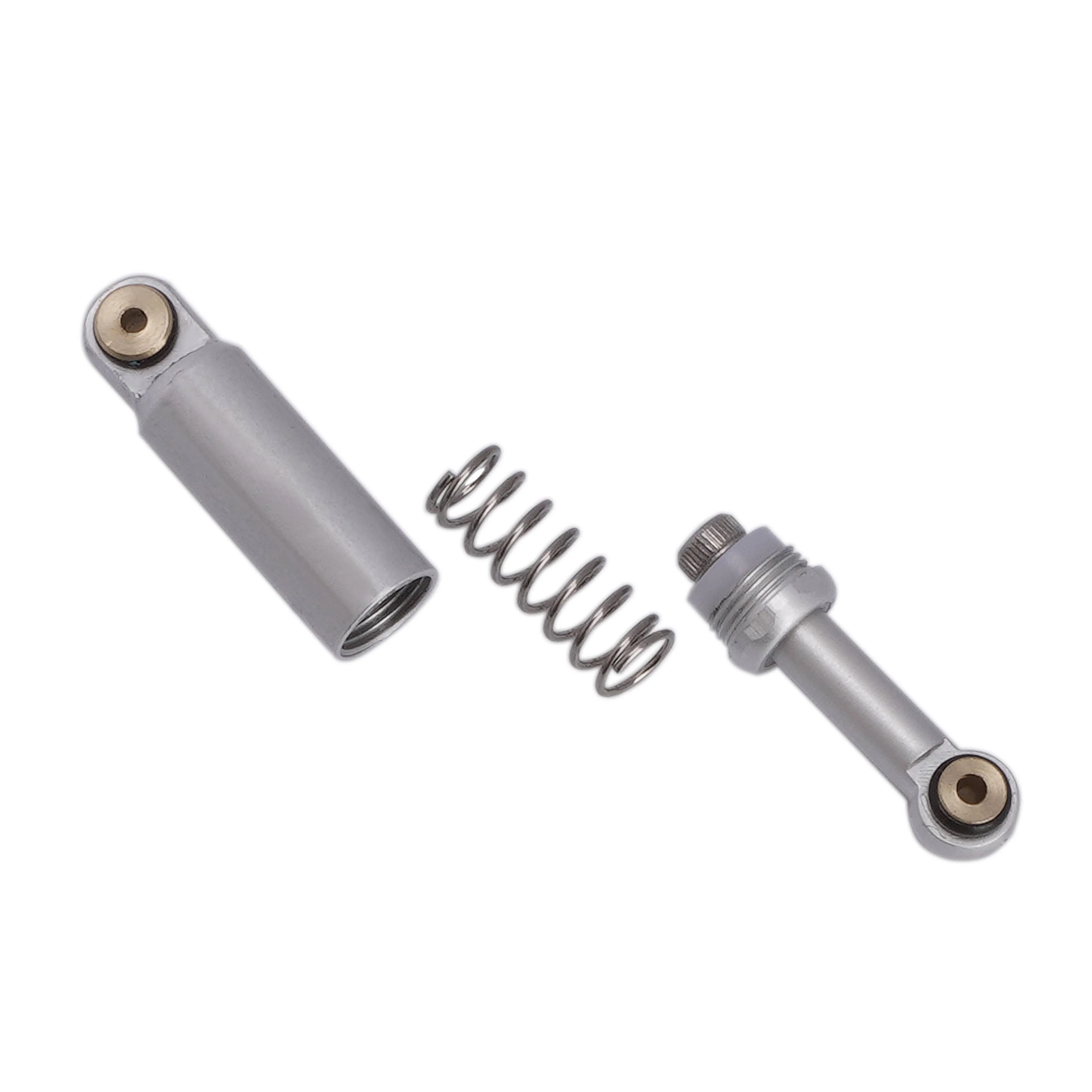 4PCS Aluminum Internal Spring Suspension Shocks Absorber for 1/24 Axial SCX24 Upgrade