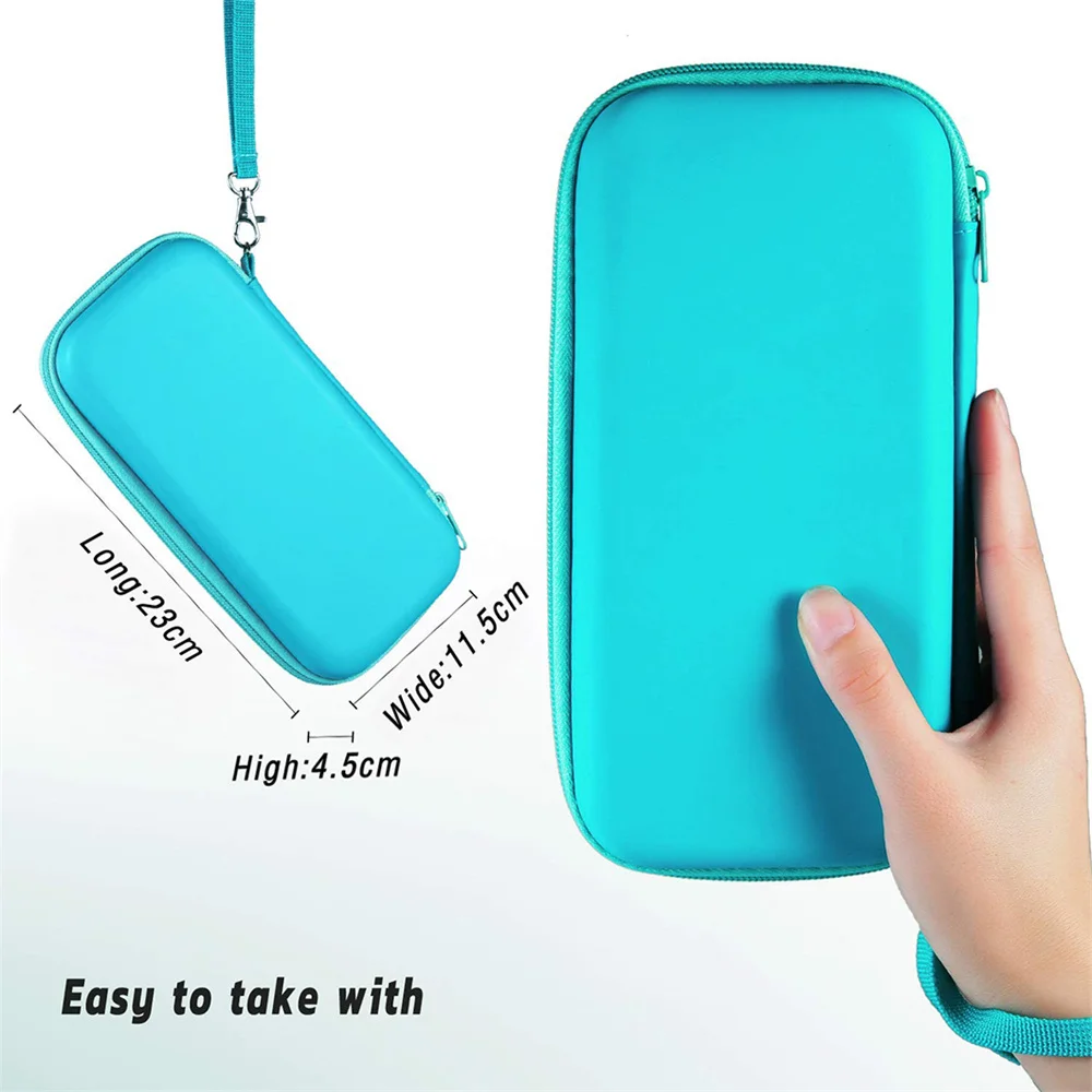 Hot Sell Game Case Carrying Case with Game Card Storage for NS Switch EVA Bag Cover Case Protective Pouch