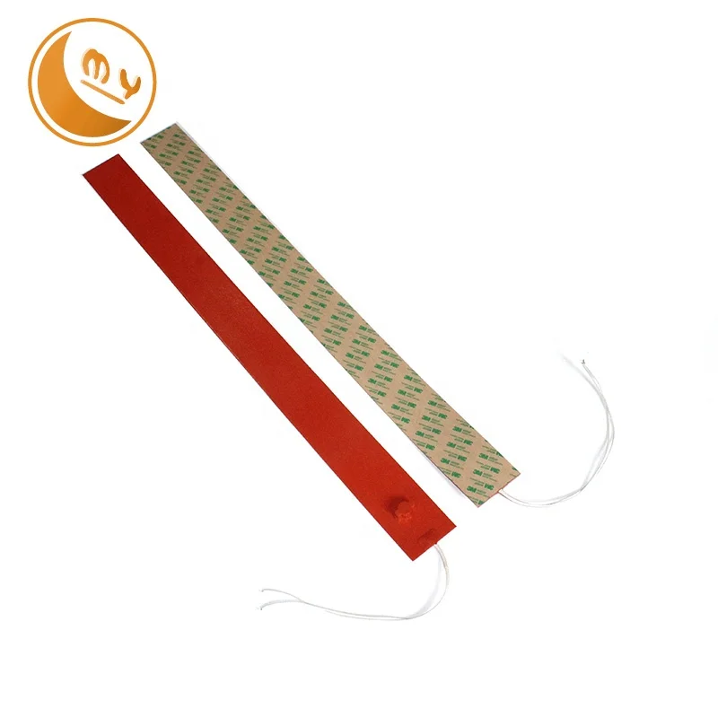 1x20 inch 100 watt Wire Wound High Temperature Resistance Silicone Rubber Heater