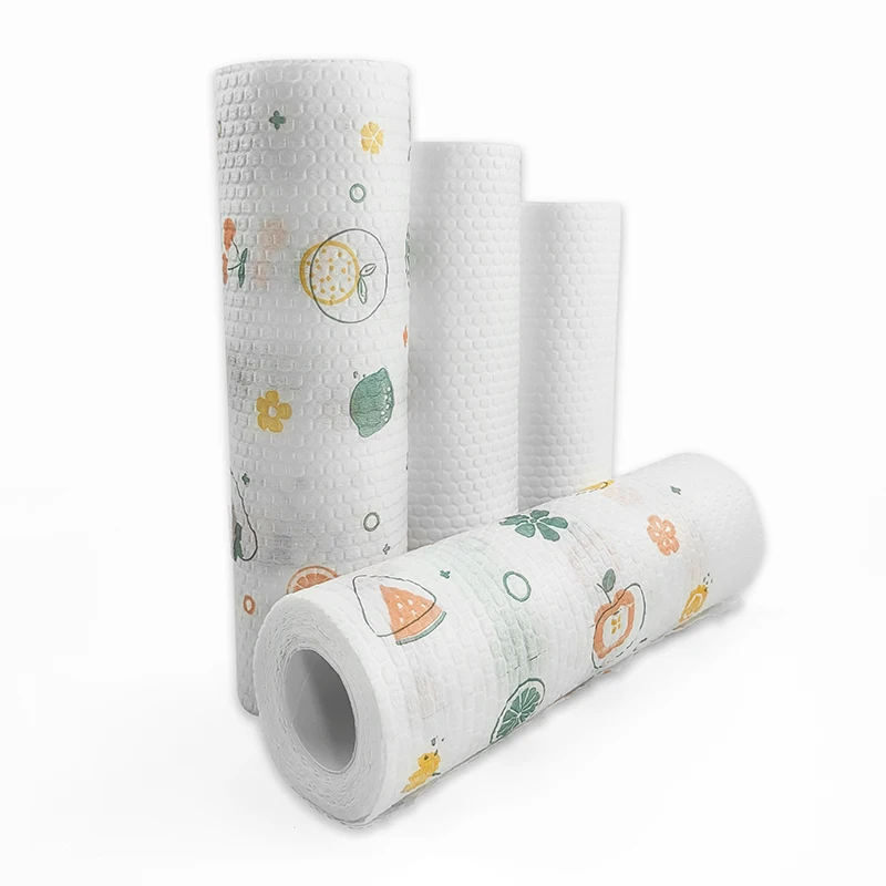 Двухслойная кухонная бумажная салфетка из бамбуковой целлюлозы