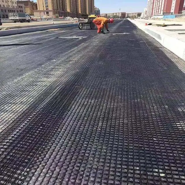 Factory Low Price Fiberglass Geogrid Manufacturer