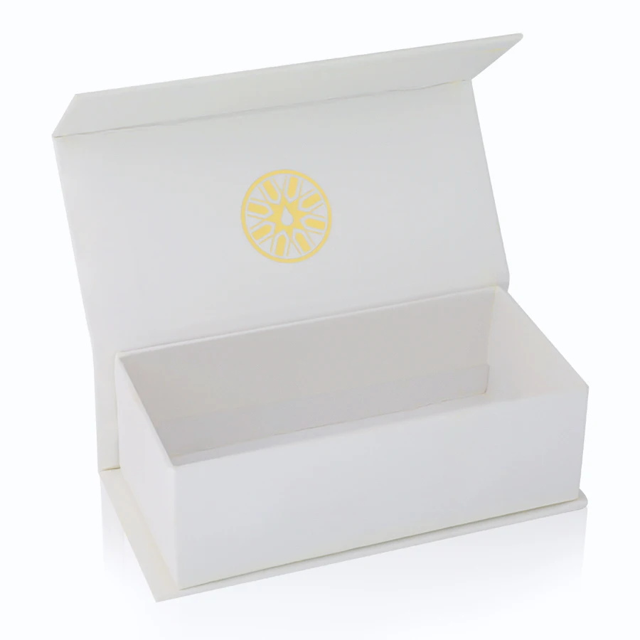 OEM Mini White Custom Design Logo Recycle EVA Insert Candy Chocolate Folding Magnetic Paper Box Thank You Wedding Birthday