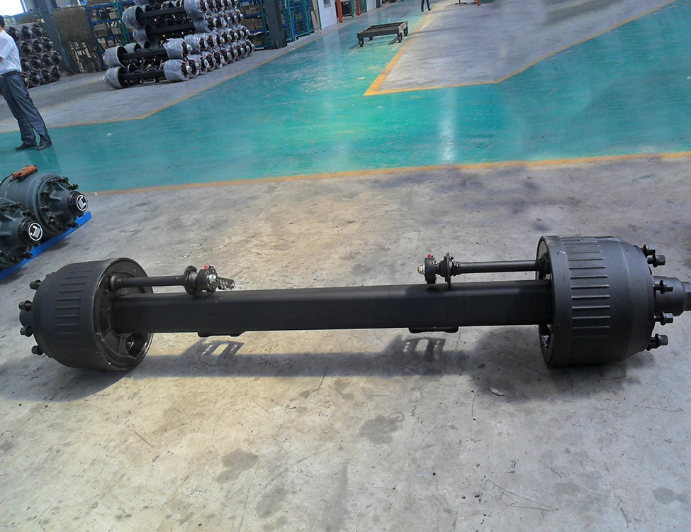China Trailer Parts Manufacture 12ton German Type Axle For Semi-trailer