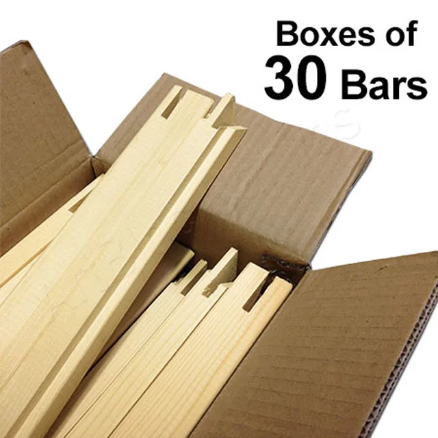 
Wood stretcher bar for wood frame 