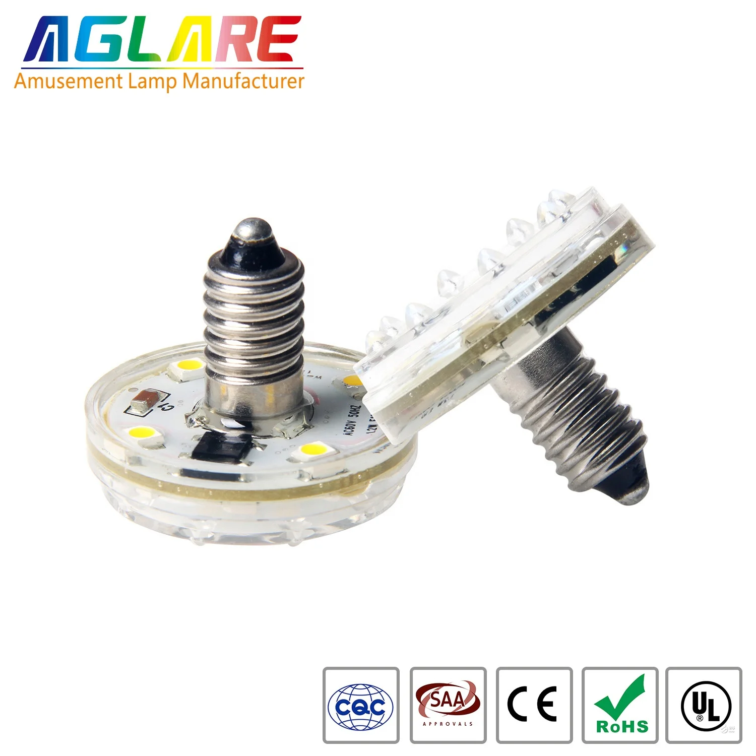 Aglare Factory Direct E10 24/60V Waterproof Decorative Led Lamp Led Amusement Light