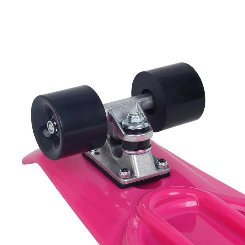 Hot sale 27 inch plastic skateboard penny board with PU wheel
