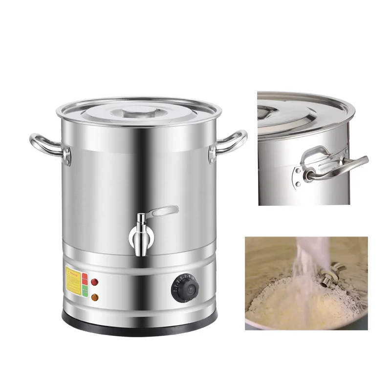 58L Big Size Candle Making Machine Electric Melting Pot Soy Bee Paraffin Wax Candle Melter