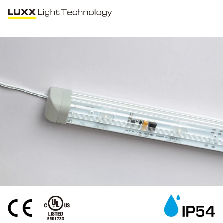 
2019 Slim ALU PCB Aluminum Extrusion Freezers Chillers Corner Distribution Optical Lens LED Lights Cooler Lighting 