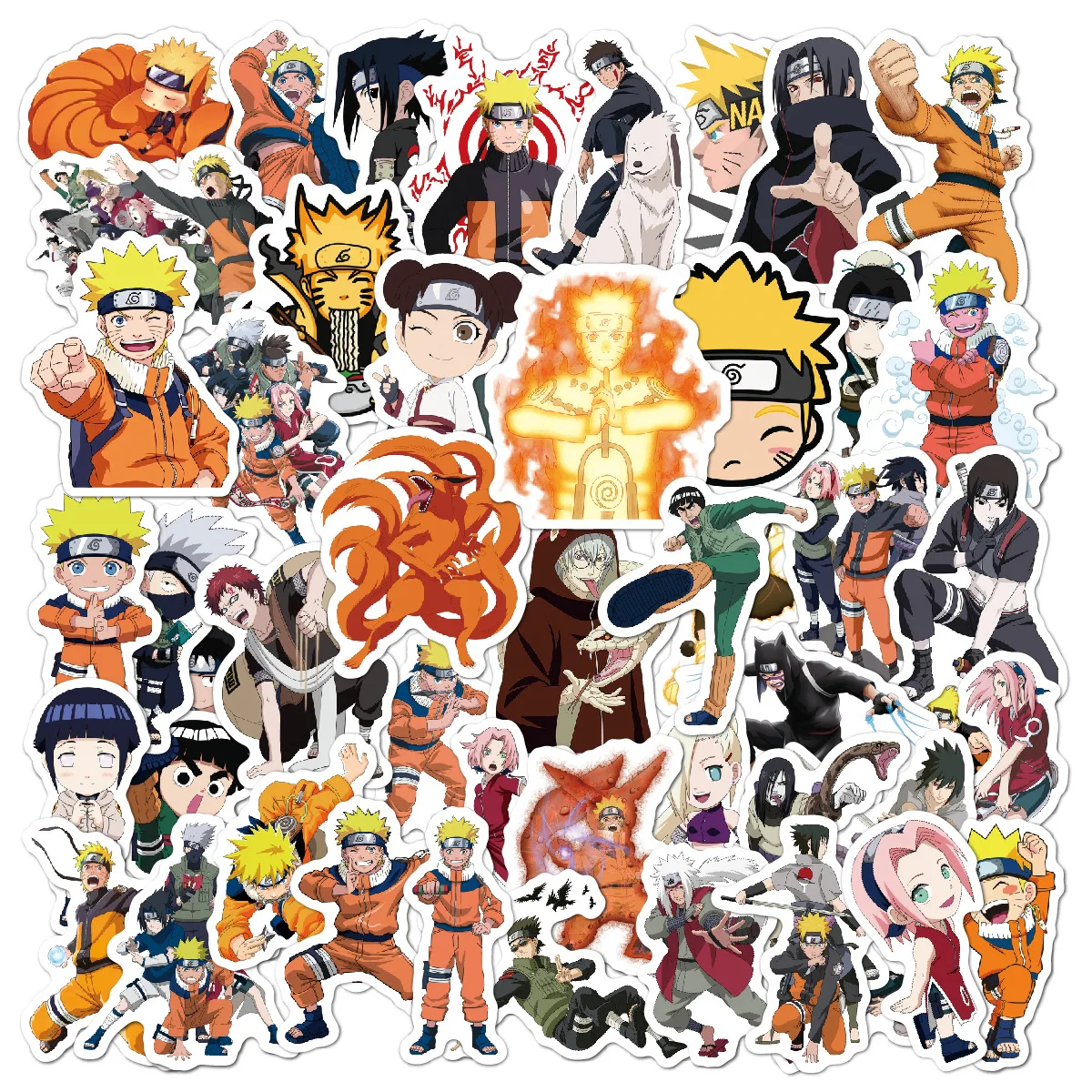 High quality famous Japanese anime character sticker waterproof eco-friendly sticker