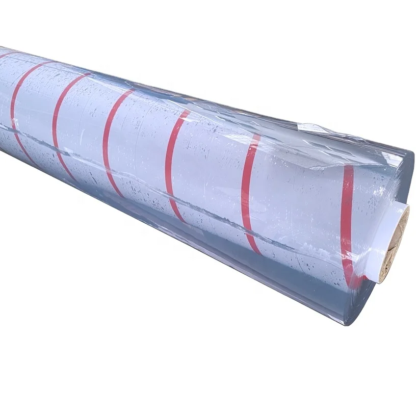 Fuxing 0.1-5mm thickness Super pvc super clear transparent soft pvc roll flexible transparent pvc sheet