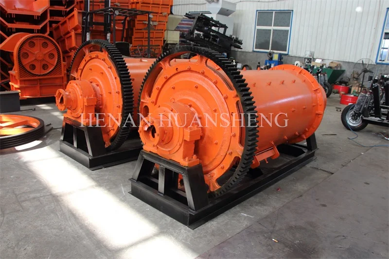 Huansheng Automatic High Profit High Quality 1Tph Big Gold Ball Mill 2-3T/H Gold Ore Ball Mill Machine