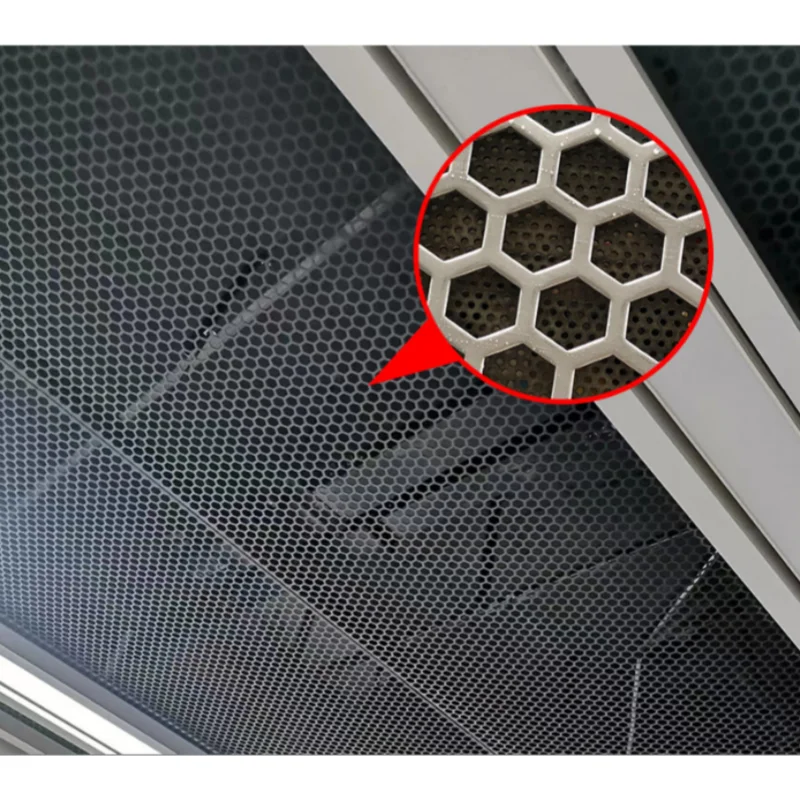 Galvanized Iron Plate Punching Net Building Protection Balcony Perforated Metal Mesh Welding Processing Service