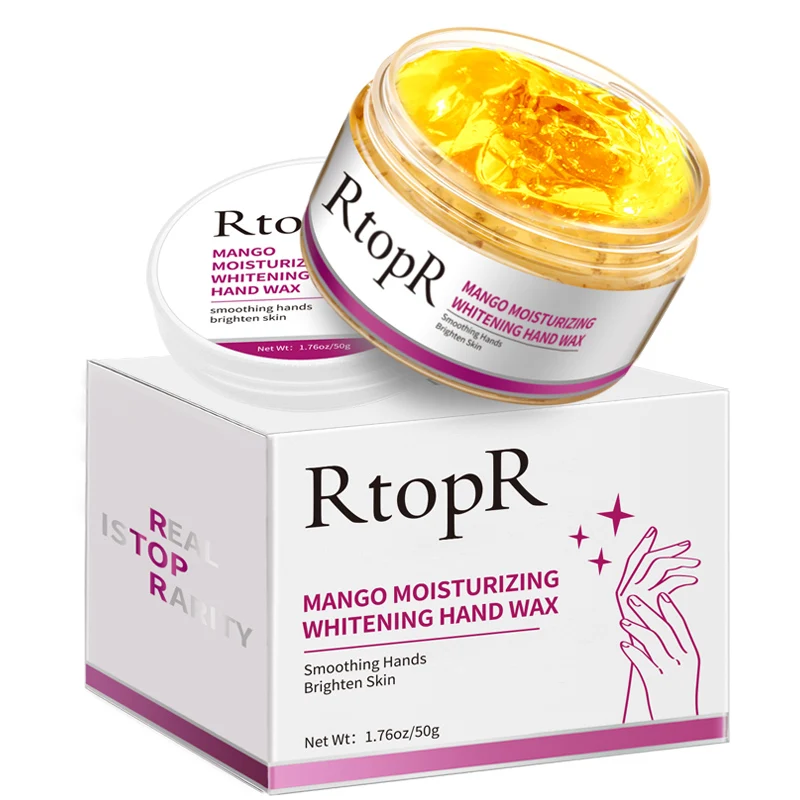 Mango Moisturizing Hand Wax Whitening Skin Hand Mask Repair Exfoliating Calluses Film Anti-Aging Hand Skin Cream 50g