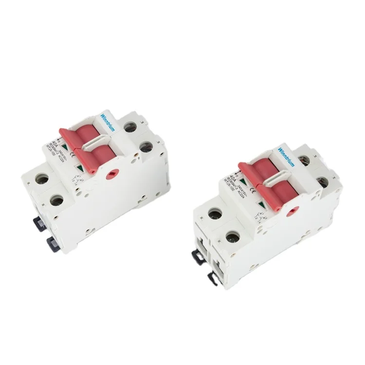 Main Switch  Disconnector Isolator 40A to 125A 1 Pole 2P 4P Low Voltage