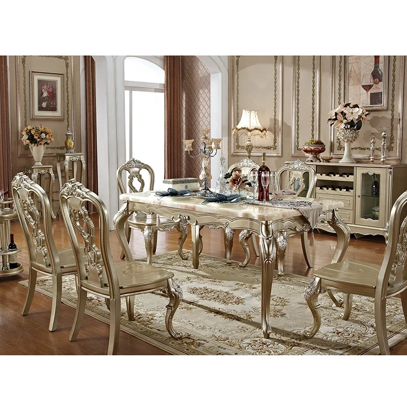 Новый стиль, мебель для столовой, современный деревянный обеденный стол и стулья