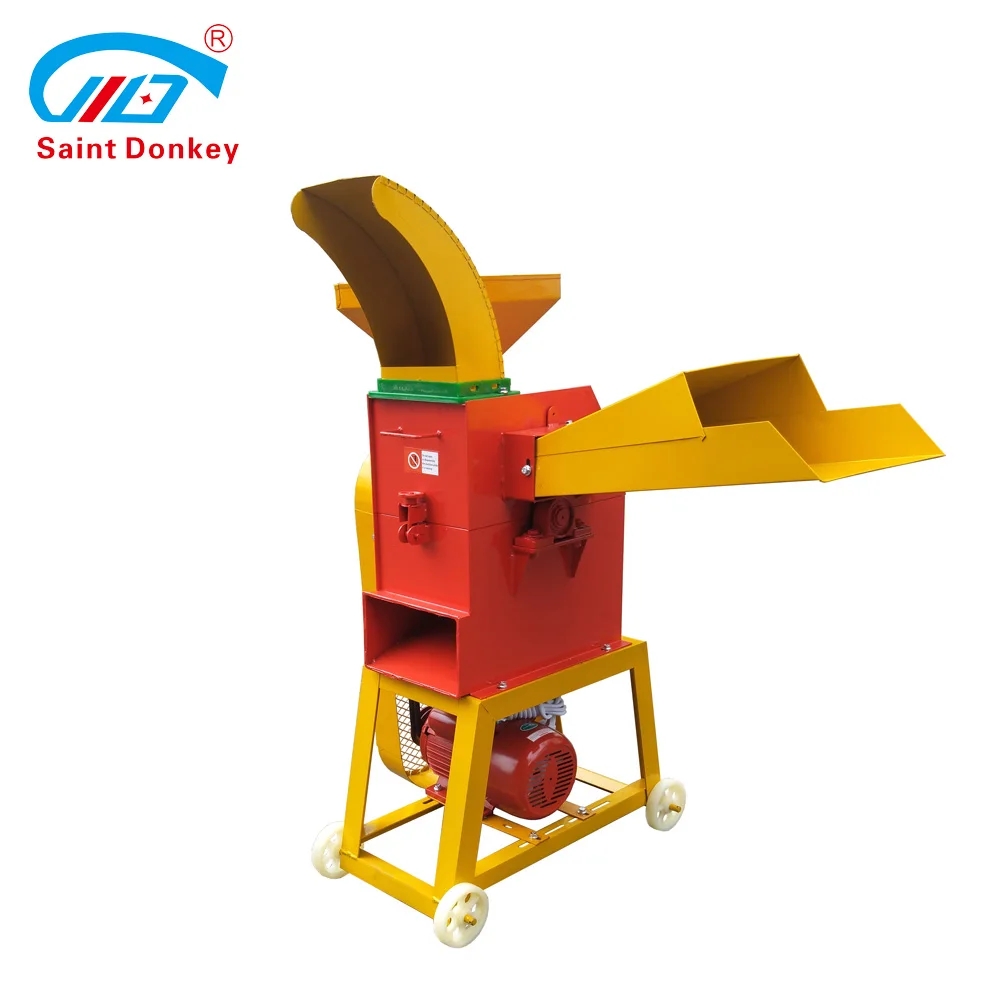 Agriculture Machinery Equipment Feed Processing Machines Mini Chaff Cutter Machine Price manufacturer green fodder cutter