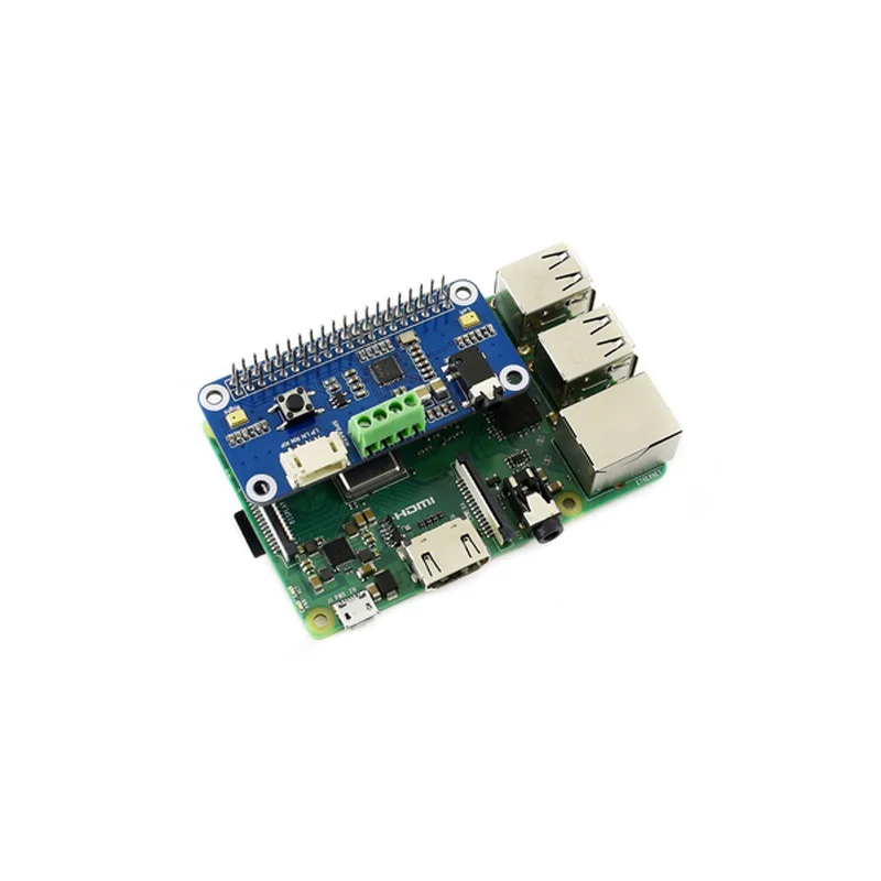 WM8960 Hi-Fi Sound Card HAT for Raspberry Pi Zero/Zero W/Zero WH/2B/3B/3B+/4B Stereo CODEC, Play/Record