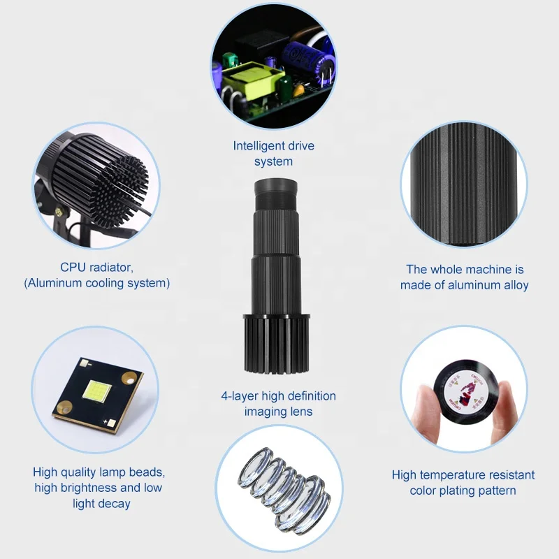 Global customize laser lamp  4k high definition   outdoor street full color  advert light   gobo logo  projector