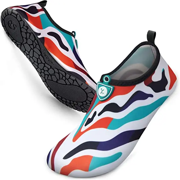 Factory Price Bendable Quick-Dry Lightweight TPR Sole Outdoor Beach Swim Yoga Water Shoes Socks