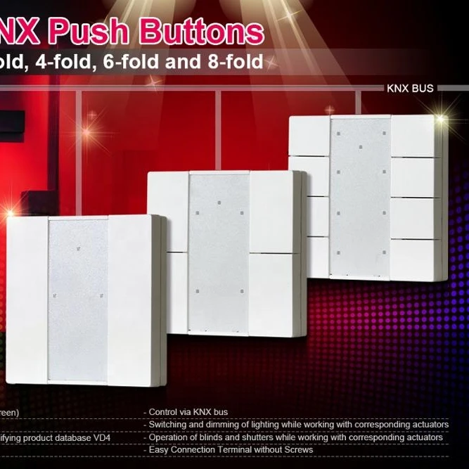 Knx умный кнопочный переключатель 6 раз knx 8