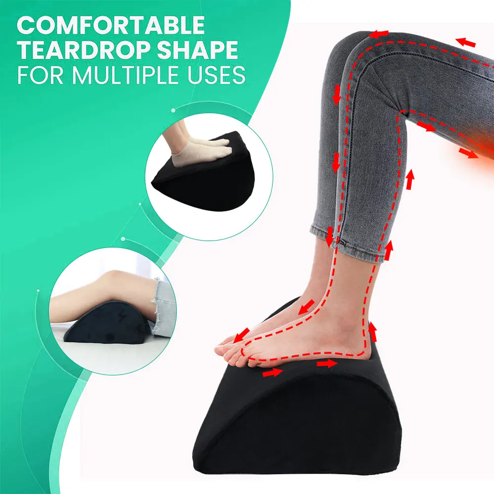 Ergonomic Office Leg Cushion Pillow Knee Rest Orthopedic Foot Cushions Memory Foam Floor Pillow Wholesale