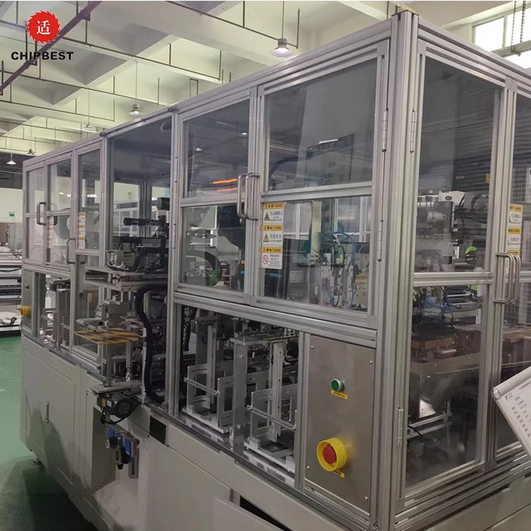 China Made battery pack making lithium pouch cell stacking machine