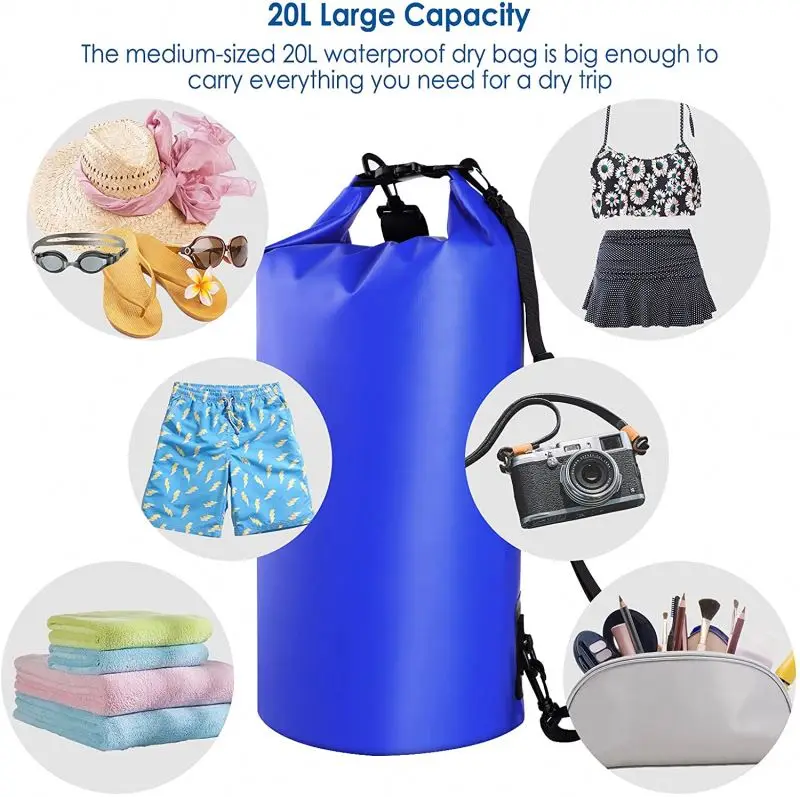Waterproof Dry Bag Sack Ocean Pack For Canoe Floating Boating Kayaking Camping Water Bag