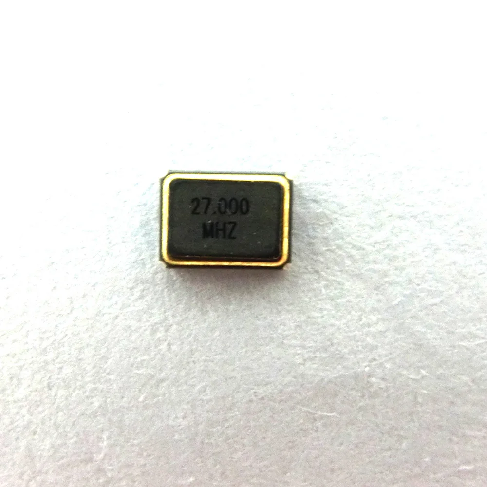 27.000MHZ passive crystal oscillator 3225 volume 27MHZ patch 4 feet 3.2*2.5mm