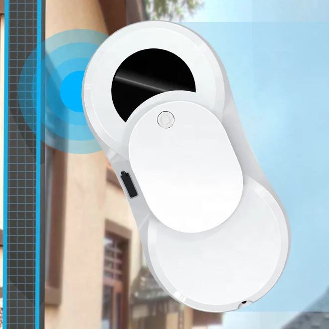 Robot Smart Robotic Window Cleaner with Auto Water Spray Vacuum by Remote Controller Washer