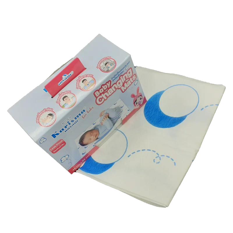 Custom Print Premium 3 Protective Layers Quilted Comfort Pe Film Baby Changing Mat For Travel