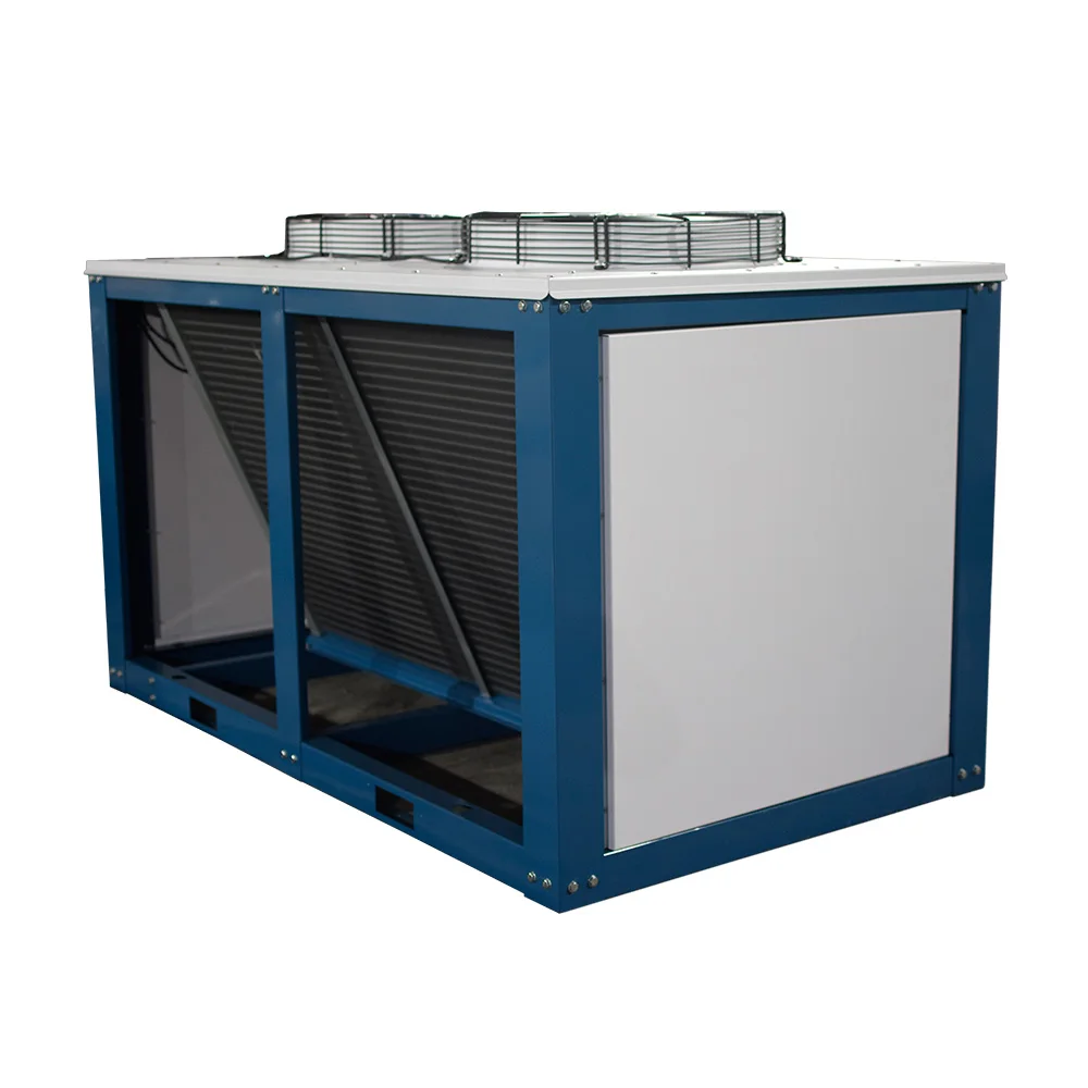 copper tube aluminum fin condenser coil refrigeration unit tumble dryers condenser V