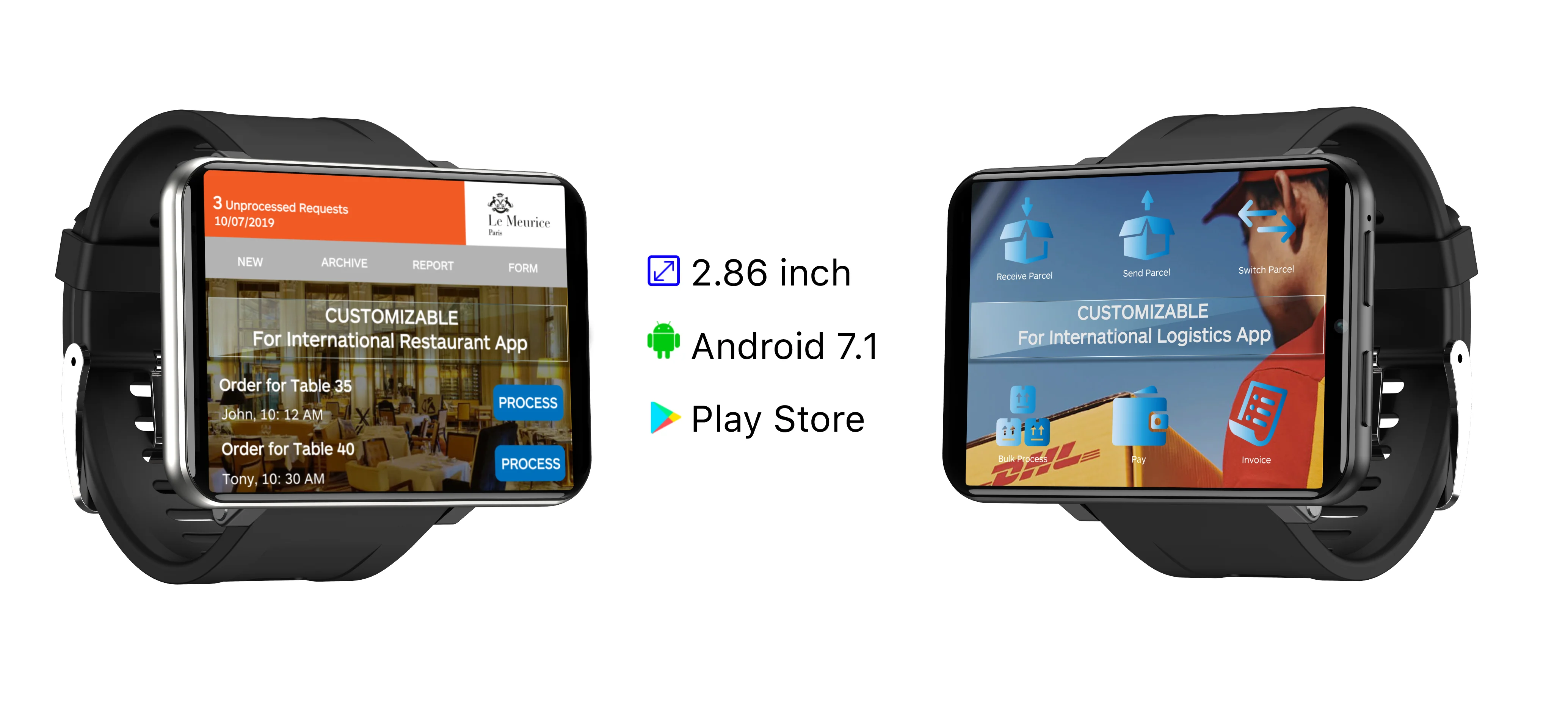 Hot selling smart watch 2022 DM100 square 4g Android smartwatch with SIM card Camera OLED screen waterproof smart watch