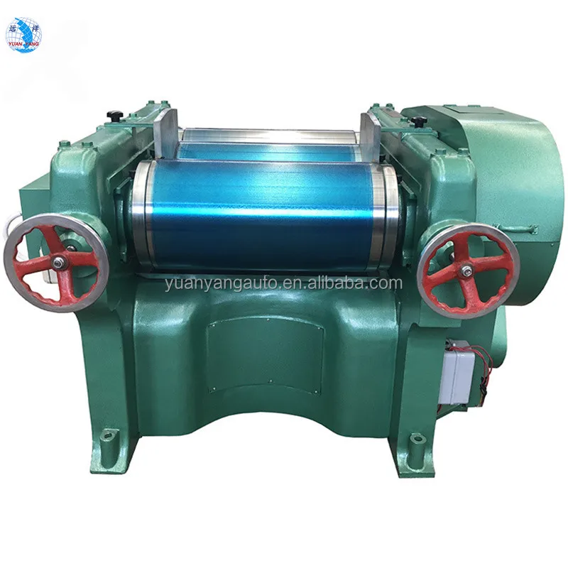 Oil paint Grinding Triple Roll mill Three 3 roller Machine for Offset ink/Lipstic/Soap/Plastic/Ceramic/Rubber/Pigment paste