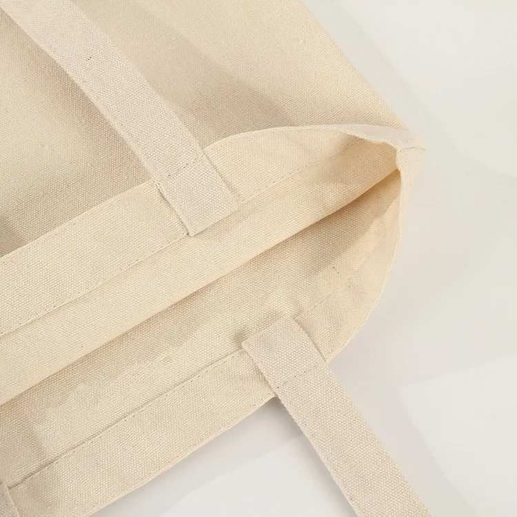 Calico canvas shopping tote cotton bag ODM with custom printing