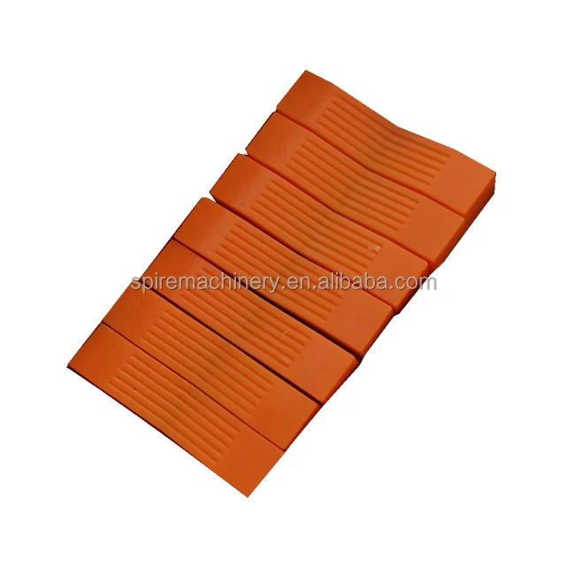 Manufacturing customized high quality plastic silicone rubber blocks/chains