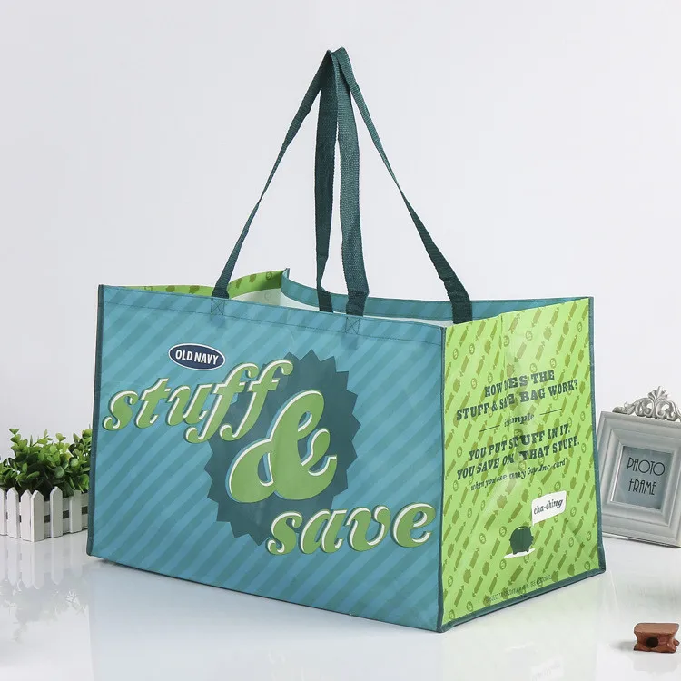 Reusable Grocery Bags eco friendly reusable non woven tote shopping bag