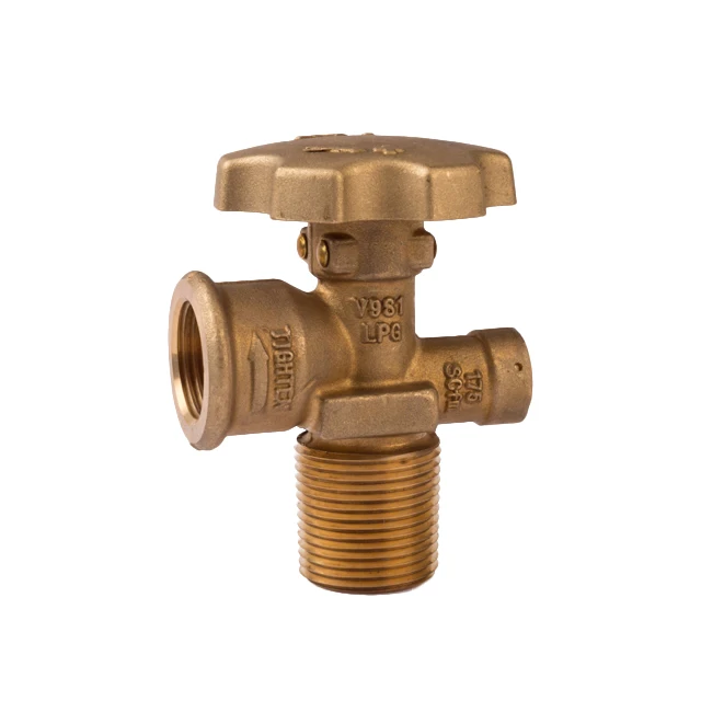 Reliable SiAN Brand NINGBO FUHUA Factory LPG Valve Brass With Handwheel V6 POL Valve